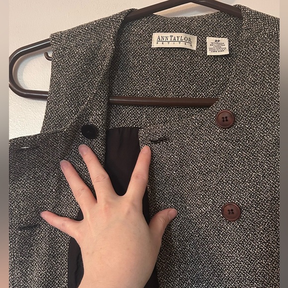 Vintage Ann Taylor Petite Vest Dress - Picture 3 of 7